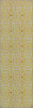 Pattern 51 Sunny Side Up - vinyl floor cloth sizes 24x77, 30x96, 26x83, 36x115