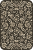 Parterre Dark Brambles Rise- vinyl floor cloth sizes 20x30, 24x36, 30x44, 38x56, 52x76, 70x102