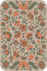Parterre Flourishing Crest- vinyl floor cloth sizes 20x30, 24x36, 30x44, 38x56, 52x76, 70x102