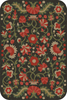 Parterre Planted Shade - vinyl floor cloth sizes 20x30, 24x36, 30x44, 38x56, 52x76, 70x102
