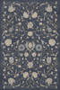 Floral Millicent - vinyl floor cloth, image for all rectangle sizes