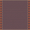 Triangular Fortified Manor - vinyl floor cloth 60x60