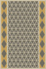 Triangular Mineral Sword - vinyl floor cloth 24x36