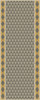 Triangular Mineral Sword - vinyl floor cloth 30x75