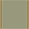 Triangular Safe Harbour - vinyl floor cloth 48x48