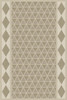 Triangular Stone Altar - vinyl floor cloth 24x36
