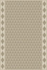 Triangular Stone Altar - vinyl floor cloth 30x44, 38x56