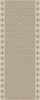 Triangular Stone Altar - vinyl floor cloth 36x90