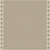 Triangular Stone Altar - vinyl floor cloth 60x60