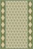 Triangular The Odyssey of Realms - vinyl floor cloth 24x36