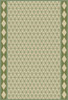 Triangular The Odyssey of Realms - vinyl floor cloth 30x44, 38x56