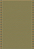 Triangular West Gate Ward - vinyl floor cloth 70x102
