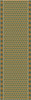 Triangular West Gate Ward - vinyl floor cloth 30x96, 36x115