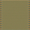 Triangular West Gate Ward - vinyl floor cloth 72x72