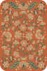 Parterre To Torrid Suns - vinyl floor cloth 20x30, 24x36, 30x44, 38x56, 52x76, 70x102