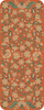 Parterre To Torrid Suns - vinyl floor cloth 30x75, 36x90