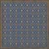 Classic Pattern 5 Inspector Lestrade - vinyl floor cloth sizes 84x84, 96x96, 120x120