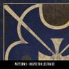 Classic Pattern 5 Inspector Lestrade - vinyl floor cloth swatch sample