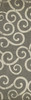 Classic Pattern 4 Captain Ahab (distressed)- vinyl floor cloth sizes 26x83, 36x115