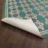 Classic Pattern 5 Mrs Hudson - vinyl floor cloth underside