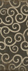 Classic Pattern 4 It Was a Dark and Stormy Night (distressed)- vinyl floor cloth sizes 30x75, 36x90