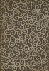 Classic Pattern 4 It Was a Dark and Stormy Night (distressed)- vinyl floor cloth sizes 96x140, 120x175