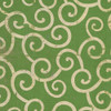 Classic Pattern 4 Sea of Green (distressed) - vinyl floor cloth sizes 36x36, 48x48, 60x60, 72x72