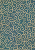 Pattern 4 Tsunami (distressed)- vinyl floor cloth 84x120