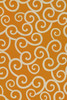 Classic Pattern 4 Salt Water Taffy (lightly distressed) - vinyl floor cloth sizes 20x30, 24x36, 30x44, 38x56