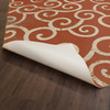 Classic Pattern 4 Captain Nemo (distressed)- vinyl floor cloth underside 