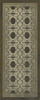 Classic Pattern 5 Holmes - vinyl floor cloth sizes 30x75, 36x90
