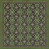 Classic Pattern 5 Scotland Yard - vinyl floor cloth sizes 36x36, 48x48
