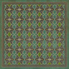 Classic Pattern 5 Miss Havisham - vinyl floor cloth sizes 60x60, 72x72, 84x84