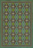 Classic Pattern 5 Miss Havisham - vinyl floor cloth sizes 20x30, 24x36, 30x44, 38x56, 52x76, 70x102