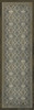 Classic Pattern 5 The River Thames - vinyl floor cloth sizes 26x83, 36x90