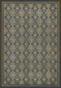 Classic Pattern 5 London Fog - vinyl floor cloth sizes 96x140, 120x175