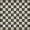 Classic Pattern 7 Checkered Past - (distressed) - vinyl floor cloth sizes 84x84, 96x96, 120x120