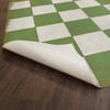 Classic Pattern 7 Check Please (distressed)- vinyl floor cloth underside
