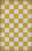 Classic Pattern 7 Check Yourself (distressed)- vinyl floor cloth sizes 70x110, 96x150, 120x173