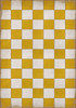Classic Pattern 7 Check Yourself (distressed)- vinyl floor cloth size 84x120