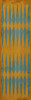 Classic Pattern 8 Labyrinth - vinyl floor cloth sizes 24x77, 30x96, 26x83, 36x115