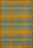 Classic Pattern 8 Labyrinth - vinyl floor cloth sizes 84x120, 96x140, 120x175