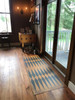Classic Pattern 8 Good Old Chuck - vinyl floor cloth used as an entry mat