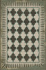 Classic Pattern 10 Taj Mahal - vinyl floor cloth sizes 20x30, 24x36, 30x44, 38x56, 52x76, 70x102