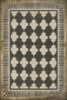 Classic Pattern 10 Open Sesame - vinyl floor cloth sizes 20x30, 24x36, 30x44, 38x56, 52x76, 70x102