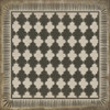 Classic Pattern 10 Open Sesame - vinyl floor cloth sizes 60x60, 72x72, 84x84, 96x96, 120x120