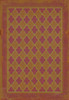 Classic Pattern 10 Magic Carpet - vinyl floor cloth sizes 96x140, 120x175