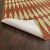 Classic Pattern 8 Dantes Inferno - vinyl floor cloth underside 
