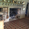 Classic Pattern 14 Great Expectations - vinyl floor cloth used in a historic home 