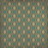 Classic Pattern 15 Atlantis - vinyl floor cloth sizes 60x60, 72x72